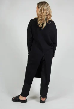Long Cardigan in Black