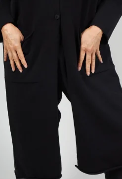 Long Cardigan in Black