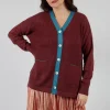 Long Cardigan in Hollister Steel