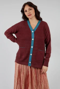 Long Cardigan in Hollister Steel