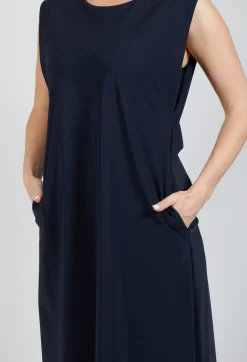 Long Dress in Navy
