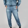 Long Geishan Trousers in Denim