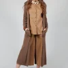 Long Knit Cardigan in Soil