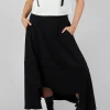 Long Length Skirt in Black