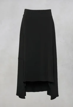 Long Length Skirt in Black