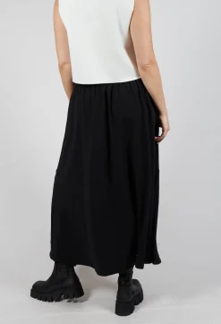 Long Length Skirt in Black