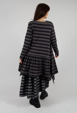 Long Ribbon Jacket in Stripe