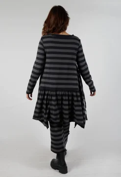 Long Ribbon Jacket in Stripe