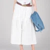 Long Skirt in White