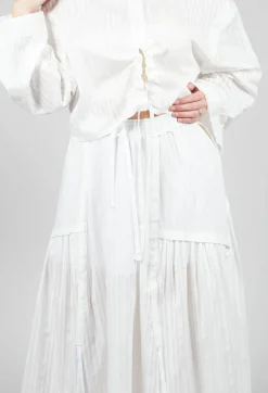 Long Skirt in White