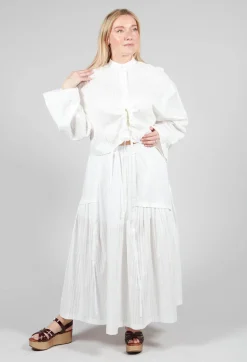 Long Skirt in White