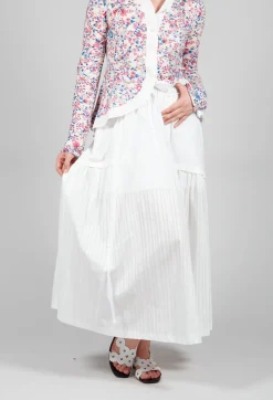 Long Skirt in White