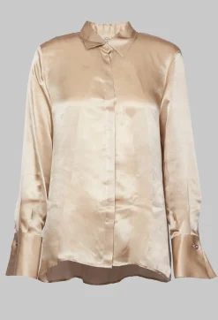 Long Sleeve Shirt in Champagne