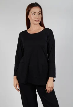 Long Sleeve Top in Black