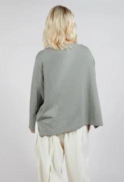 Long Sleeve Top in Light Grey