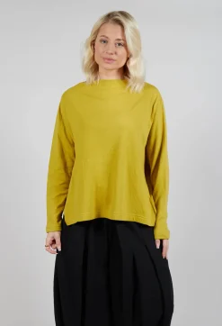 Long Sleeve Top in Mustard