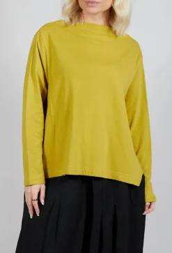Long Sleeve Top in Mustard