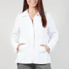 Long Sleeved Shacket in White