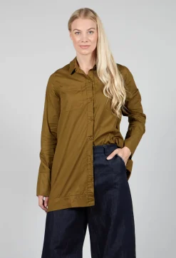 Long Sleeved Shirt in Oliva