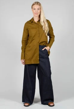 Long Sleeved Shirt in Oliva