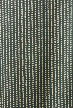 Long Sleeved Silk Blouse in Green