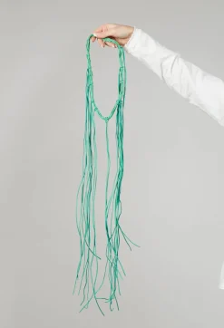 Long String Choker in Green