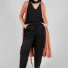 Longline Cardigan in Copper