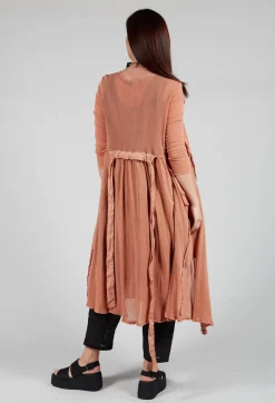 Longline Cardigan in Copper