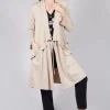 Longline Cardigan with Pockets in Sand