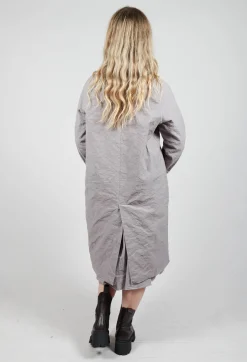 Longline Coat in Taupe