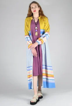 Longline Jacket in Multi Colour