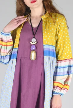Longline Jacket in Multi Colour