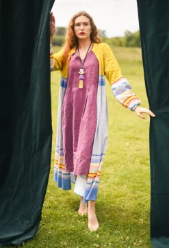 Longline Jacket in Multi Colour