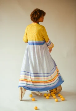 Longline Jacket in Multi Colour