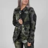 Longline Jacket in Multicolour