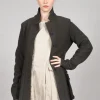 Longline Jacket with Feature Pockets in Jungle