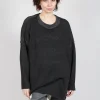 Longline Relaxed Knit in Asteroid Sparkle