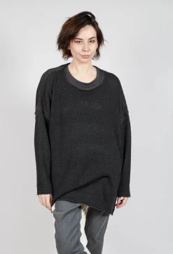Longline Relaxed Knit in Asteroid Sparkle