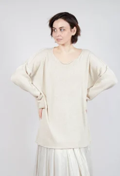 Longline Relaxed Knit in Galaxy Sparkle