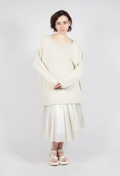 Longline Relaxed Knit in Galaxy Sparkle
