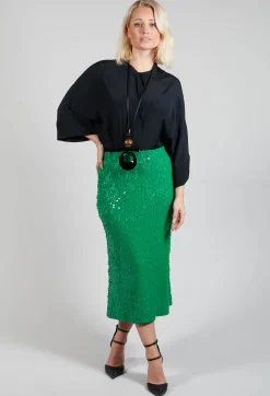 Longline Shirt in Black