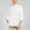 Longline Shirt in White
