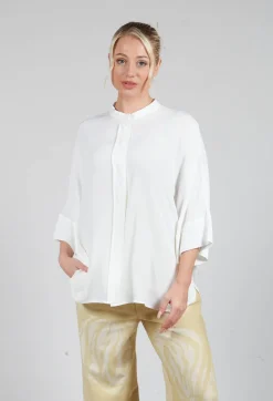 Longline Shirt in White