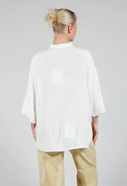 Longline Shirt in White