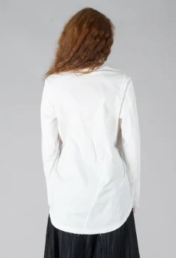 Longline Shirt in White
