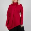 Longline Structred Top in Red