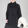 Longline Structred Top in Black