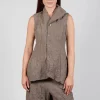 Longline Waistcoat in Rock