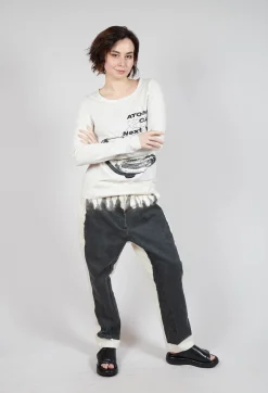 Longsleeve Top in Galaxy Print