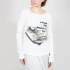 Longsleeve Top in Starwhite Print